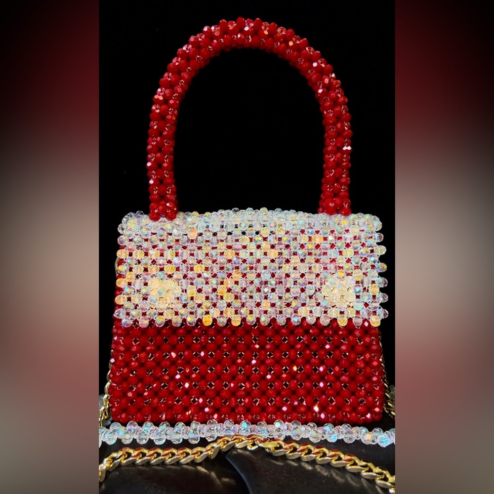 The Beads Fairy Authentic Crystal Bead Bag.